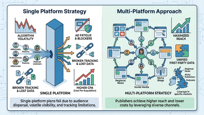 Why do single-platform strategies fail now