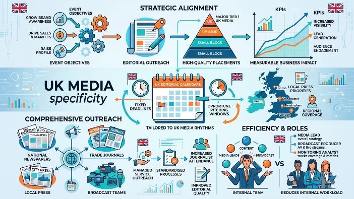 Why use a full-package media coverage service for UK events