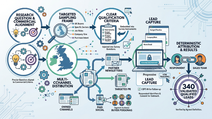 Research Report ROI: How One UK Brand Generated 340 Qualified Leads From One Study