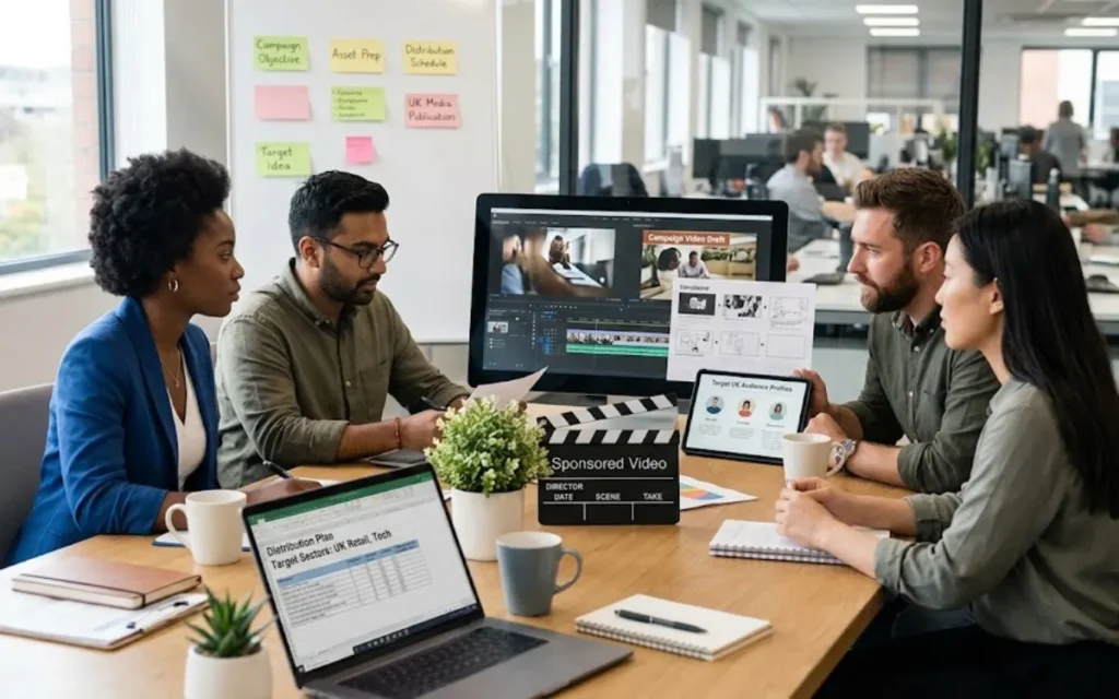 Sponsored Video Content by Time Intelligence Media Group 2 How can a business start a sponsored video campaign?