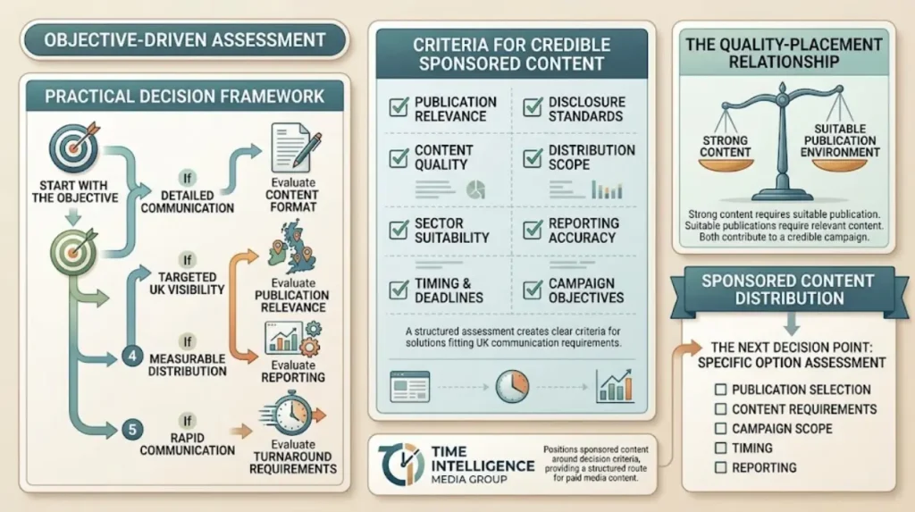 How can brands make a decision about credible sponsored content?