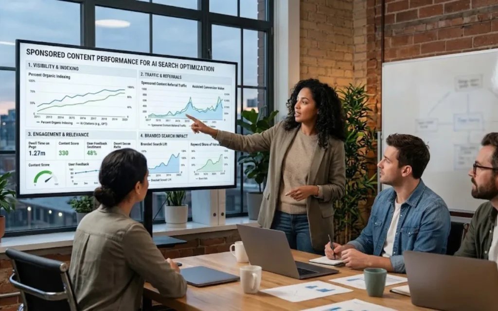 How to Optimise Sponsored Content for AI Search 2026 2 How can brands measure whether sponsored content is optimised for AI search?