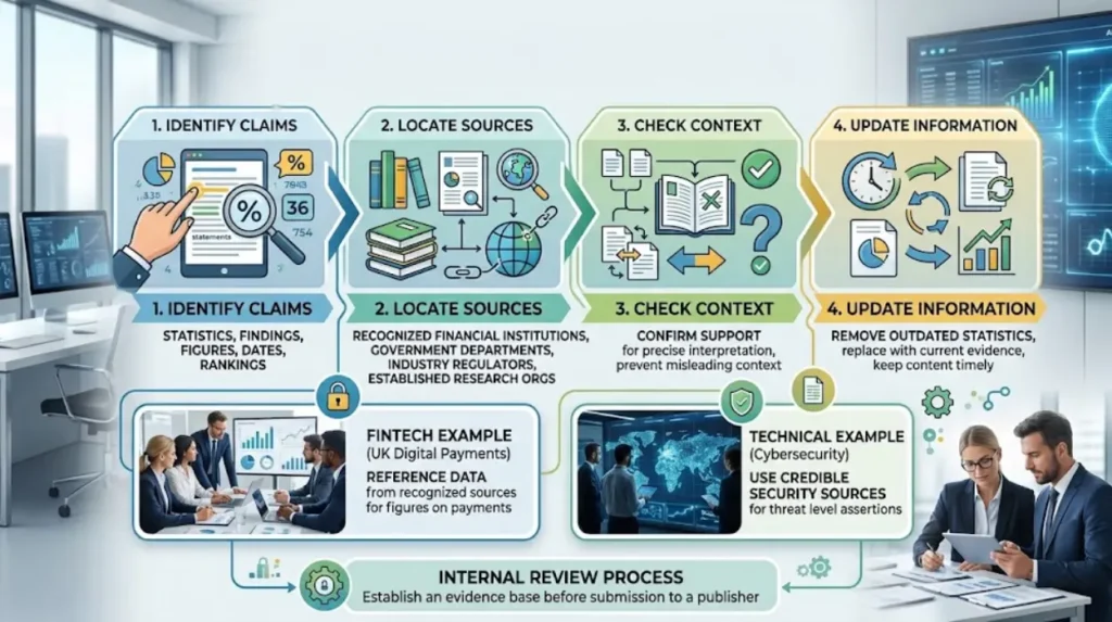How to Make Sponsored Content Credible for UK News Sites 1 How can businesses verify claims before publishing sponsored content?