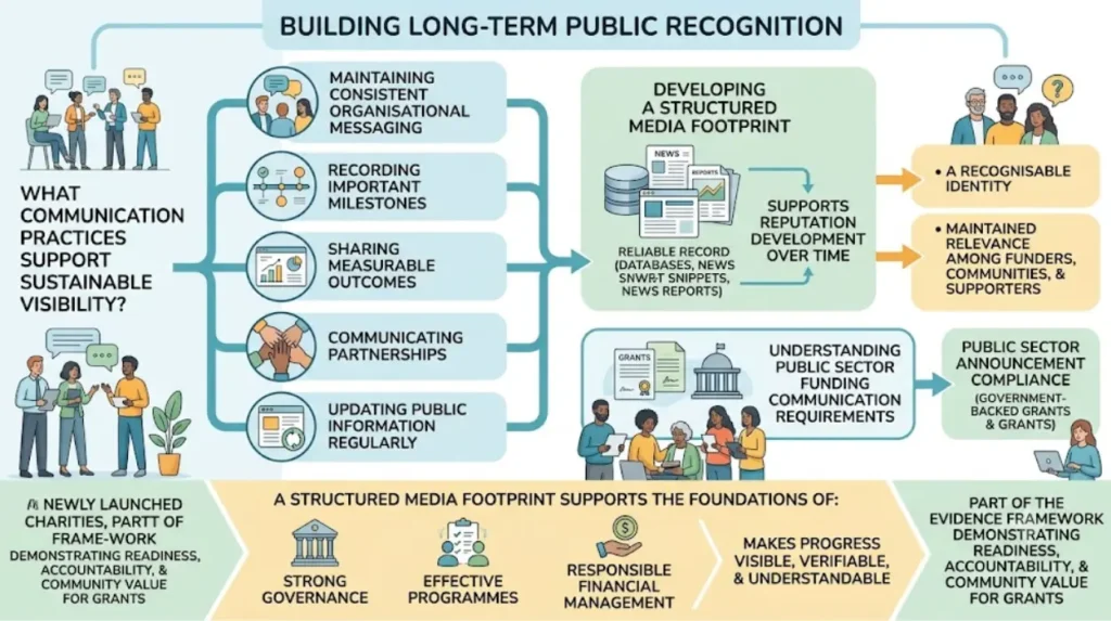 Why Newly Launched Charities Fail to Secure Foundational Grants Without a Structured Media Footprint 2 How can charities build a foundation for long-term public recognition?