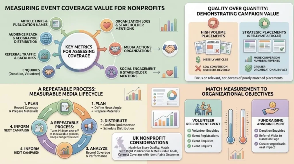 How Nonprofit Events Get Covered on a Small Budget 2 How can nonprofits measure whether event coverage was worth the budget?