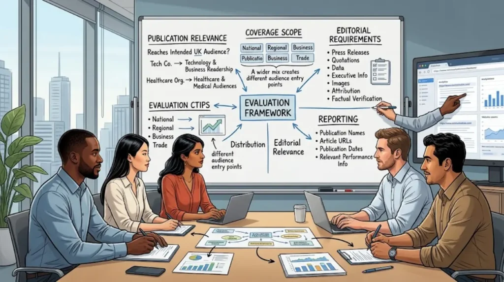 How can organisations evaluate international event coverage options?