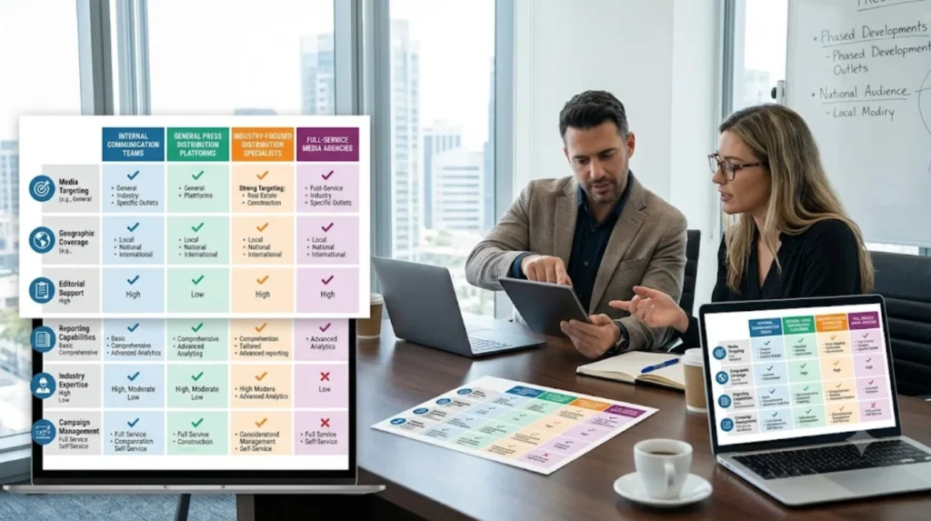 Designing a Press Distribution Strategy to Maximise Foot Traffic for Major Property Openings 2 How do different press distribution options compare?