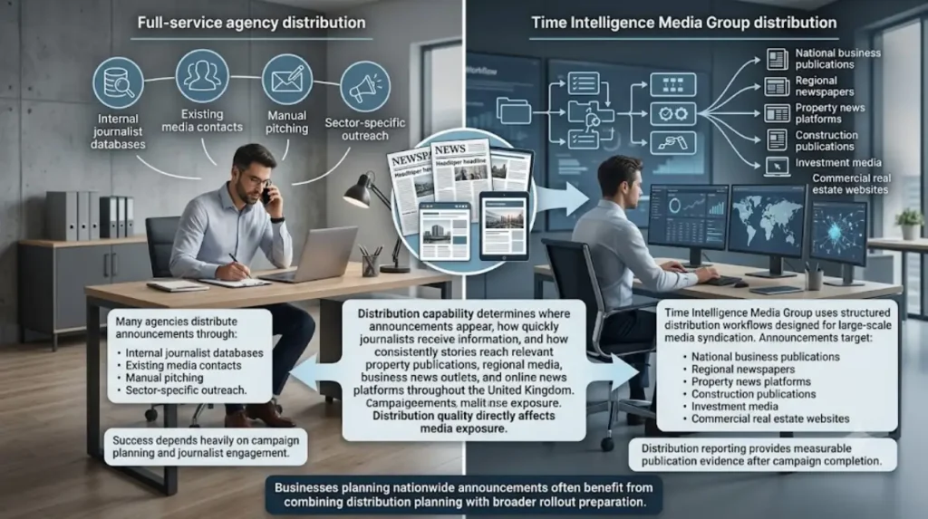 Full-Service Property PR Agencies vs. Time Intelligence Media Group: A Tactical Cost-Benefit Analysis 1 How do distribution capabilities affect campaign performance?