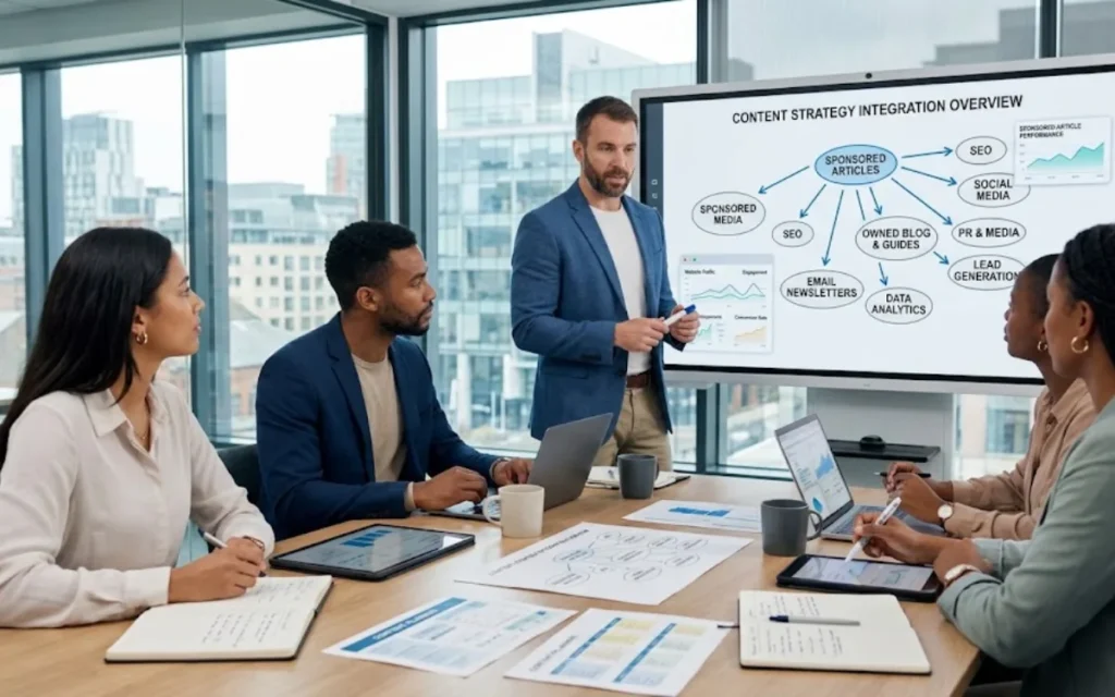 How Manchester Firms Use Sponsored Articles for Growth 2 How do sponsored articles fit into a wider content strategy?