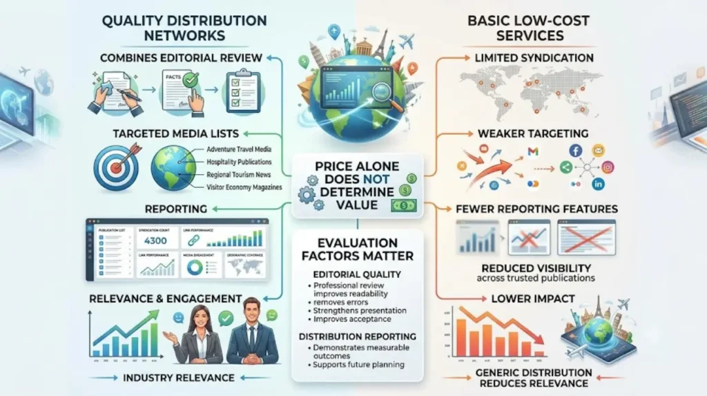 Best Press Release Distribution Networks for Launching Niche Tour Companies on a Budget 1 How do the best distribution networks differ from low-cost alternatives?