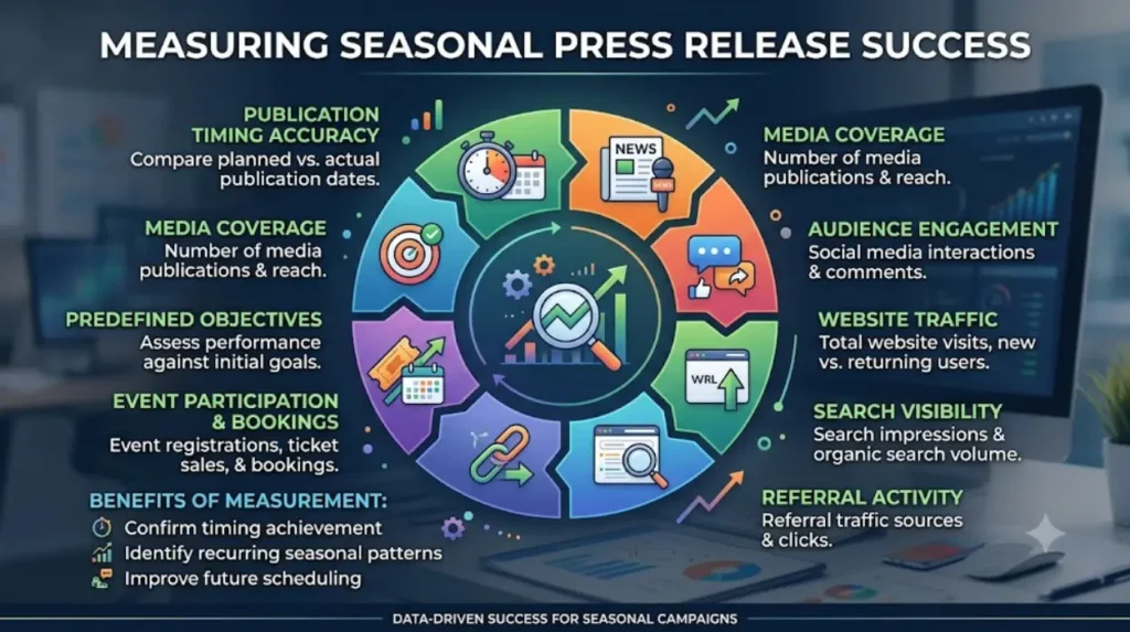 Timing Your Campaign: How to Synchronize Press Releases with Seasonal Tourism and Event Calendars 2 How do you measure the success of a seasonal press release campaign?