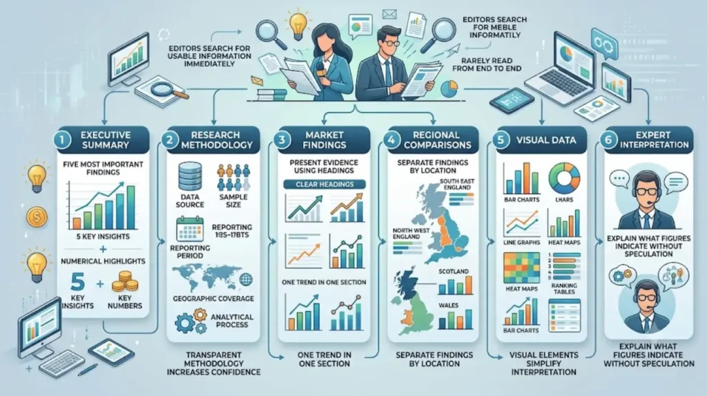 Step-by-Step Blueprint: Turning Proprietary Real Estate Market Reports into Major Media Assets 1 How do you structure a report that media outlets understand?