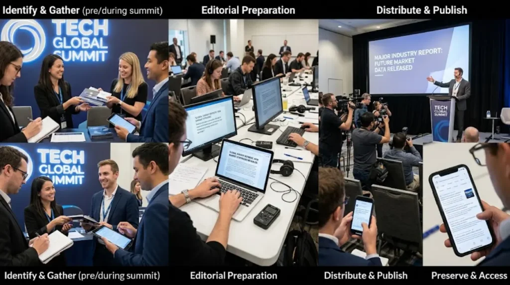 How does B2B summit coverage work?