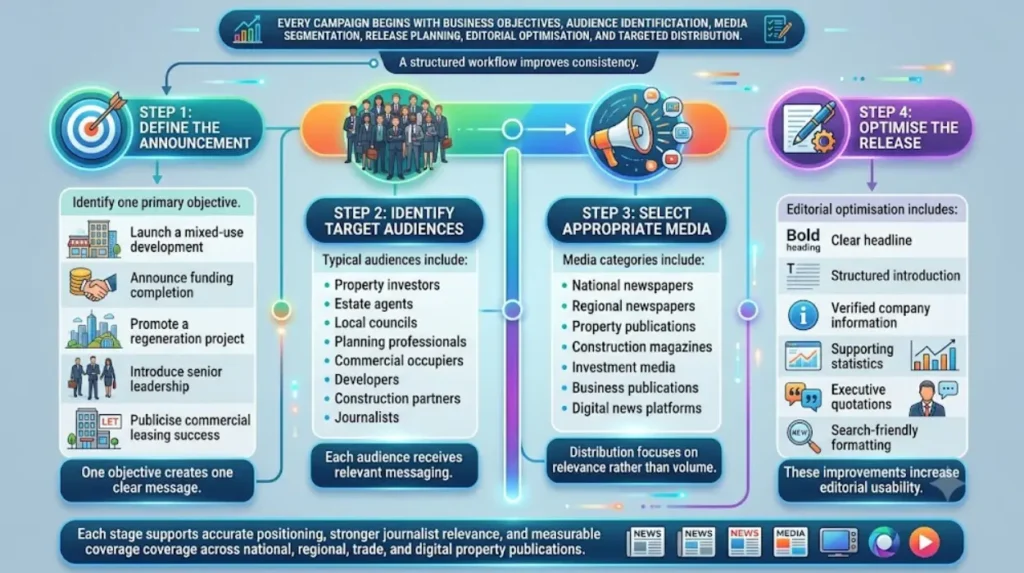 Time Intelligence Media Group Service Guide: Custom PR Distribution Built for Real Estate Disrupters 1 How does Time Intelligence Media Group build a customised distribution strategy?