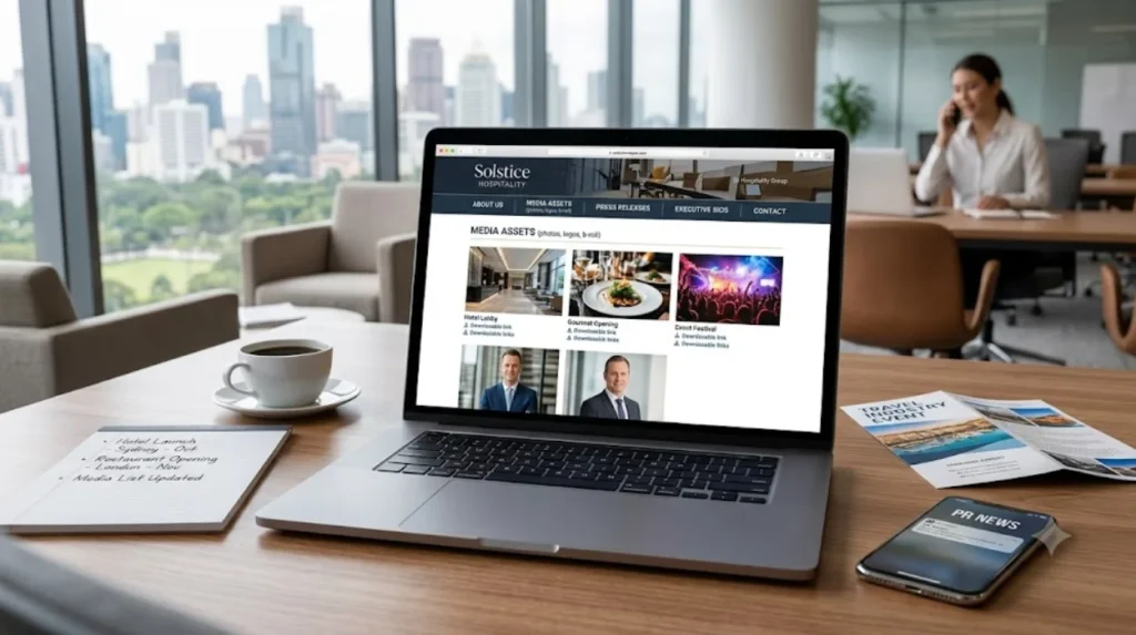 How to Build a Digital Press Kit That Captures the Attention of Top Food and Travel Journalists 2 How does a digital press kit support wider hospitality PR activity?