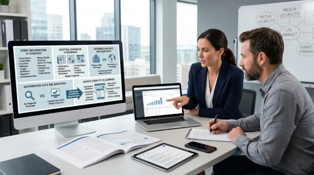 How does a free event coverage audit work?