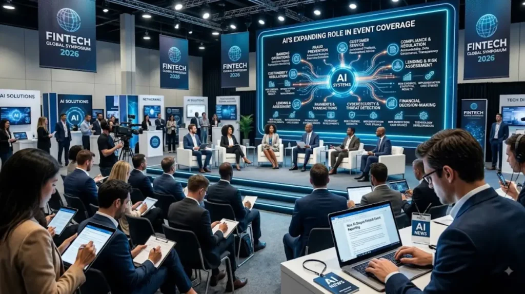 How does artificial intelligence affect fintech event coverage in 2026?