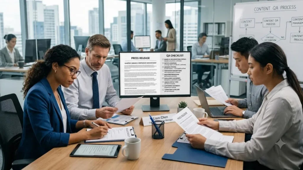 How does content quality assurance support secure distribution?
