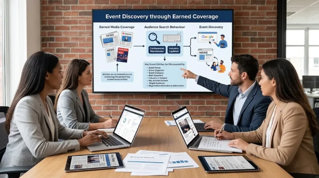 How does earned coverage support event discovery?