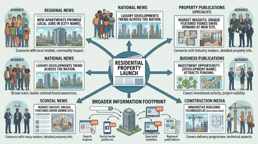 Why Property Launches Need News Coverage in 2026 1 How does news coverage create visibility for new developments?