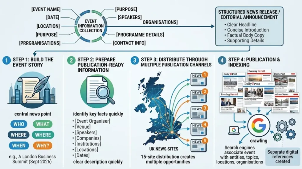 How London Events Get Covered Across 15 UK News Sites 1 How does one London event reach 15 UK news sites?