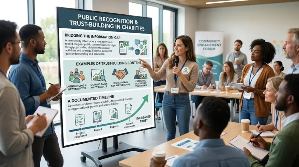 Why Newly Launched Charities Fail to Secure Foundational Grants Without a Structured Media Footprint 1 How does public recognition support trust building?