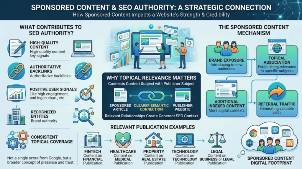 How Sponsored Content Builds Backlinks and SEO Authority 1 How does sponsored content contribute to SEO authority?
