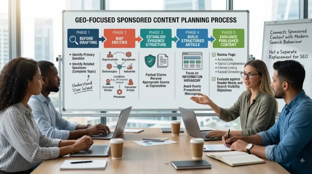 Sponsored Content and GEO: How to Write Articles That Win AI Overview Citations 2 How should a brand approach GEO when planning a sponsored content campaign?