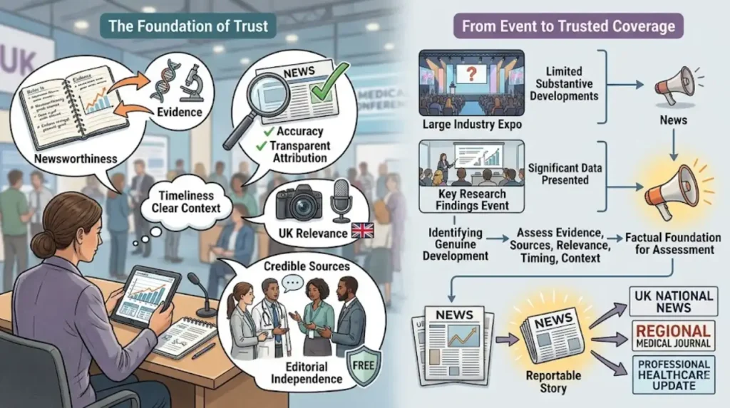 How Healthcare Events Earn Trusted UK News Coverage 2 What are the key factors behind trusted UK healthcare event coverage?