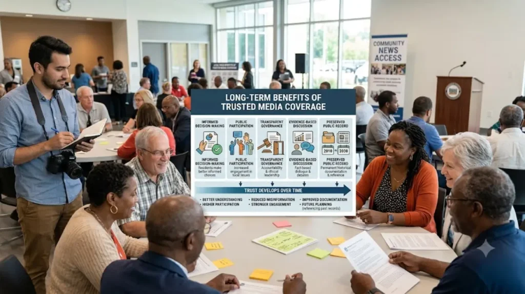 The Direct Impact of Media Authority on Building Local Community Trust for Controversial Projects 2 What are the long-term benefits of trusted media coverage for local communities?