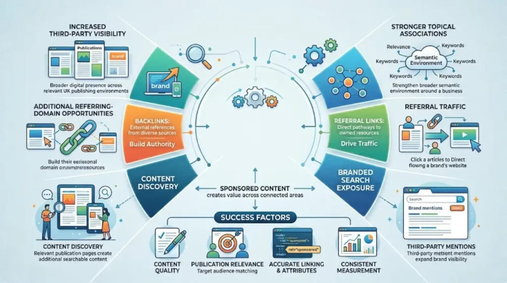 How Sponsored Content Builds Backlinks and SEO Authority 2 What are the main SEO benefits of sponsored content?