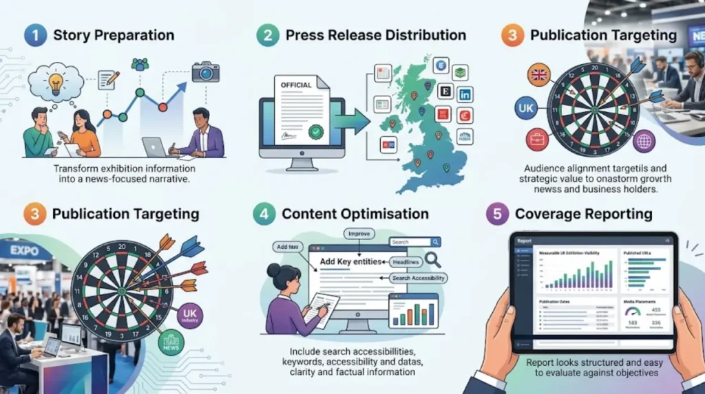 What does a 15-site expo coverage service include?