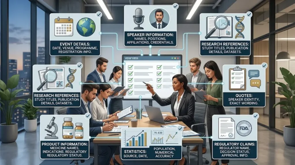 How Pharma Events Earn Compliant UK News Coverage 1 What information needs verification before a pharma event is reported?