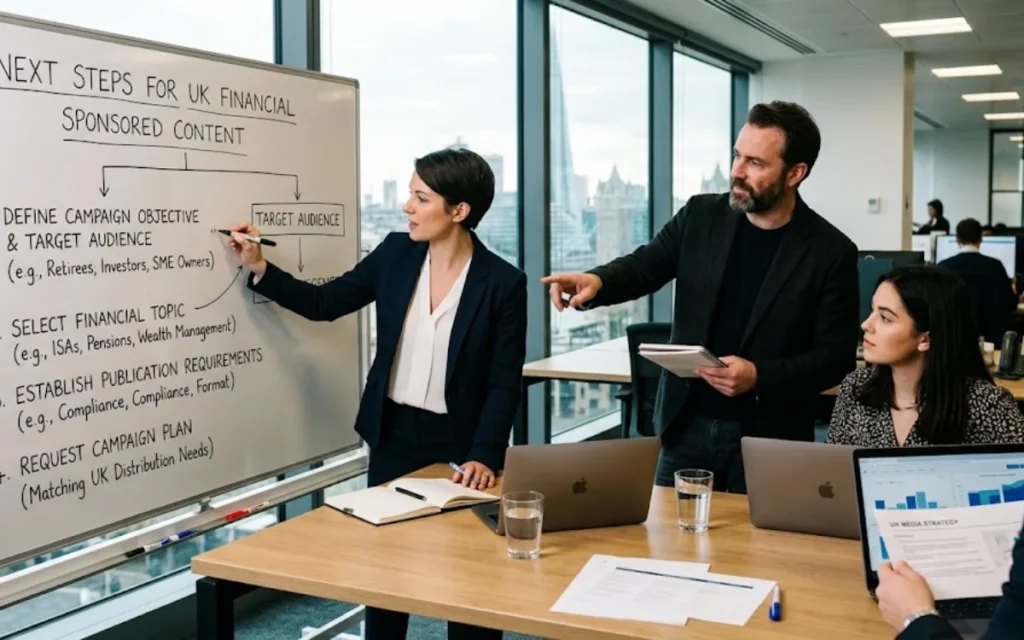 Financial Sponsored Content by Time Intelligence Media Group 2 What is the next step for UK financial sponsored content?