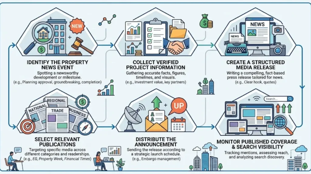 How Property Launch Coverage Reaches UK Real Estate Readers 2 What is the overall process for reaching UK real estate readers?