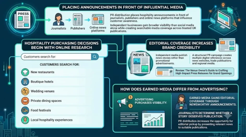 Why Independent Hospitality Brands Partner with Time Intelligence Media Group for PR Distribution 1 What makes PR distribution important for independent hospitality businesses?