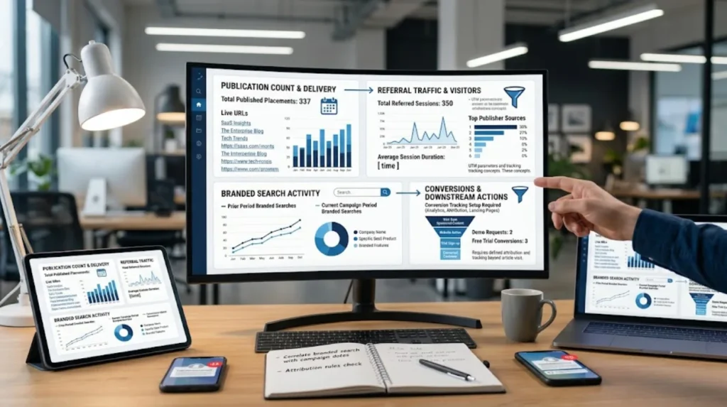 SaaS Sponsored Content by Time Intelligence Media Group 2 What results can SaaS brands measure from sponsored content?