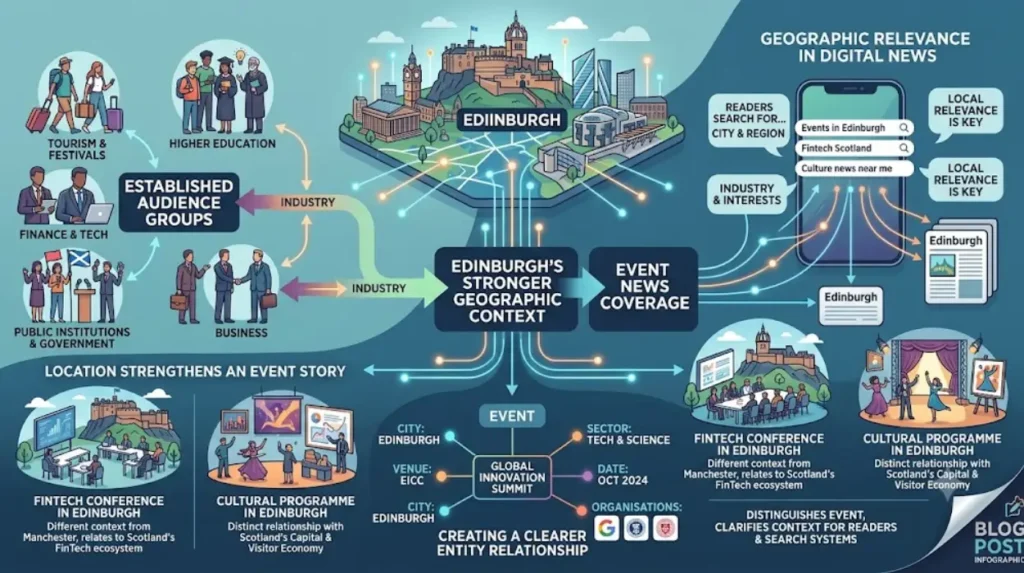 Why Edinburgh Events Need Coverage on 15 News Websites 1 What role does Edinburgh play in event news coverage?