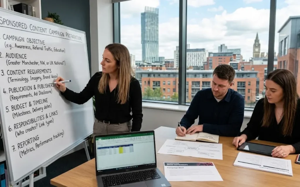 Manchester Sponsored Content by Time Intelligence Media Group 2 What should Manchester brands do before ordering sponsored content?