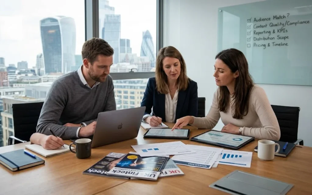 Fintech Sponsored Content by Time Intelligence Media Group 2 What should UK fintech brands check before buying sponsored content?