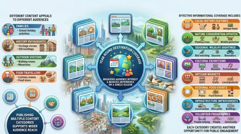 Why Continuous Media Exposure is Vital for Tourism Hotspots Facing Off-Season Slumps 1 What types of media content keep tourism hotspots relevant all year?