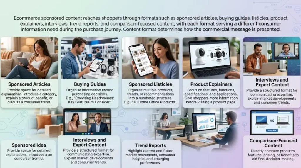 How Ecommerce Sponsored Content Reaches UK Shoppers 1 Which Content Formats Reach Ecommerce Shoppers?
