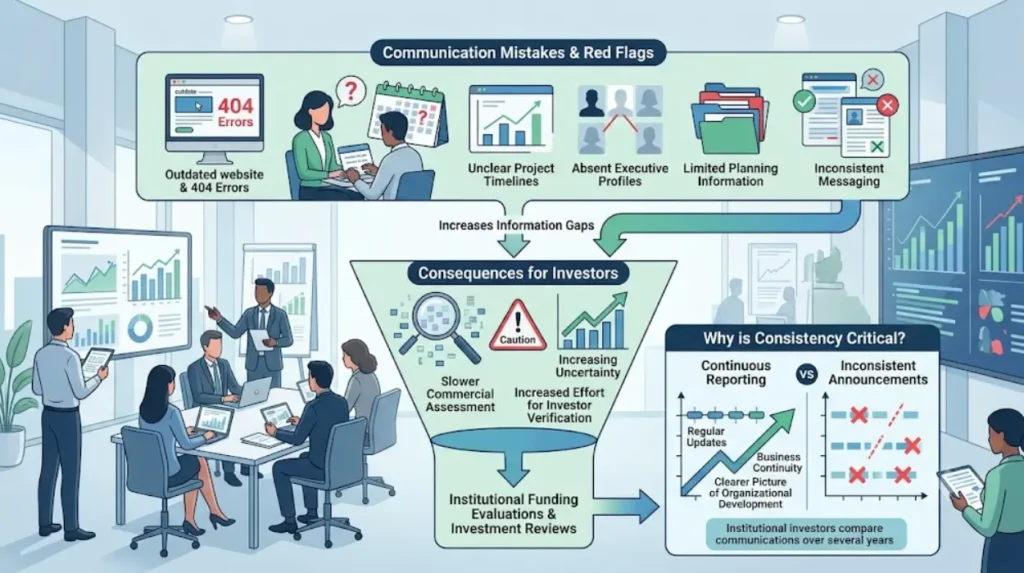 Why New Real Estate Startups Fail to Secure Institutional Funding Without a Strategic Media Presence 2 Which common communication mistakes weaken investor confidence?