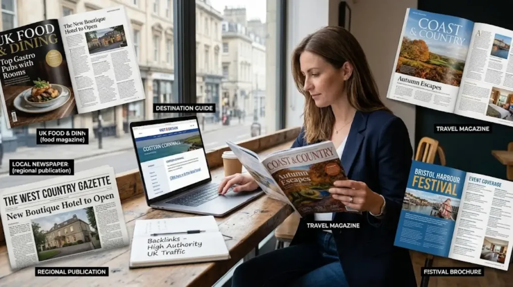 Which lifestyle publications create the strongest backlink value?