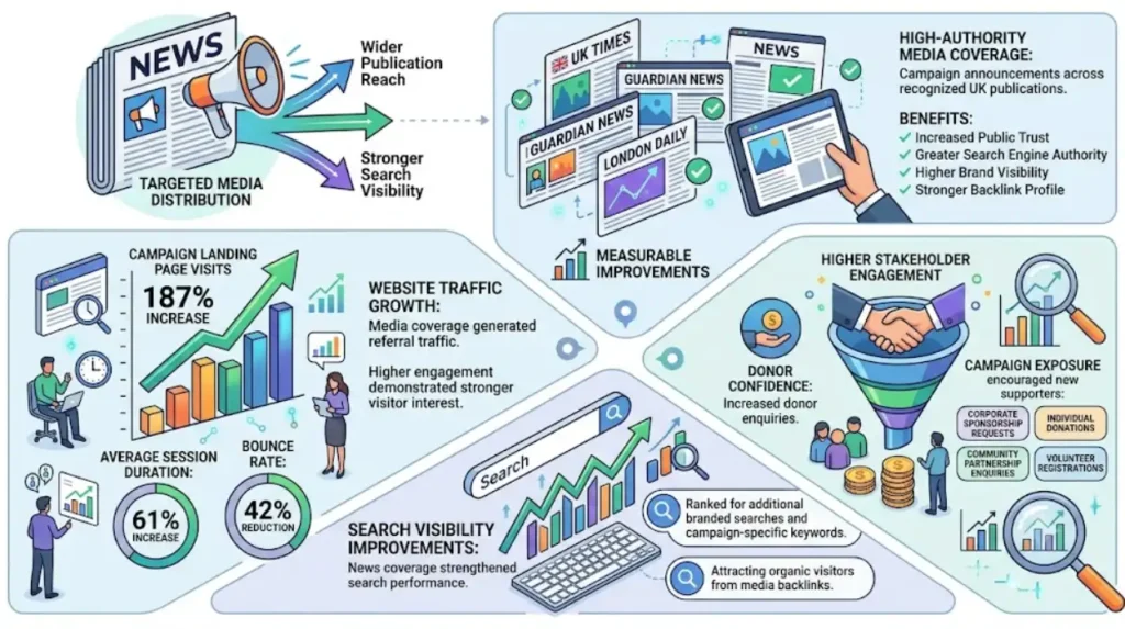 ROI Case Study: How Time Intelligence Media Group Helped a Capital Campaign Exceed Its Fundraising Goal 1 Which media activities produced measurable fundraising improvements?