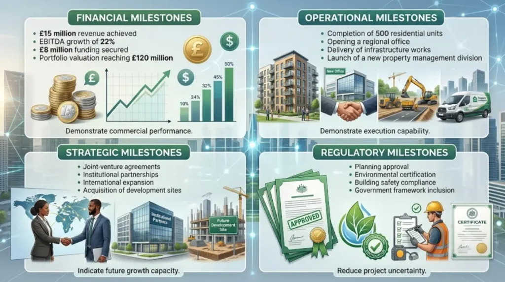Which milestones attract investor attention most effectively?
