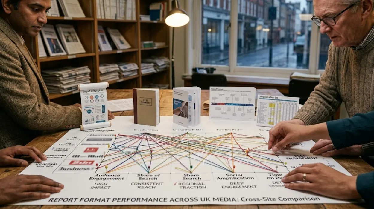 How 5 Report Formats Perform Across UK News Sites