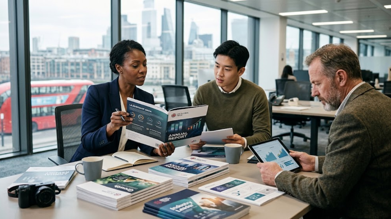 How Annual Reports Position UK Brands as Industry Leaders