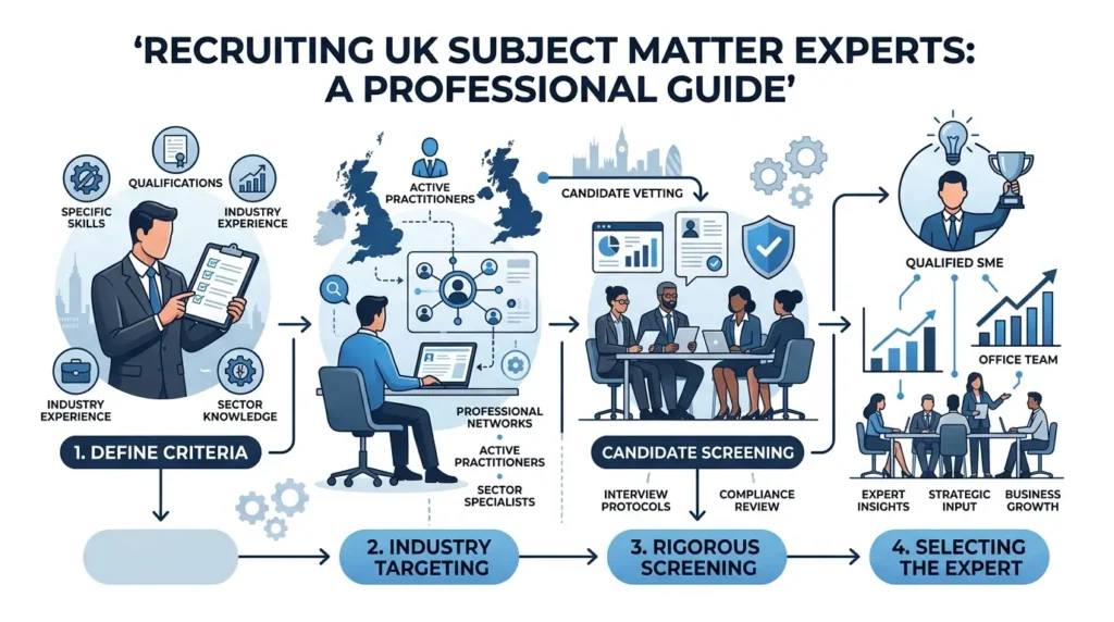 How Do You Select and Recruit Qualified Subject Matter Experts in the United Kingdom