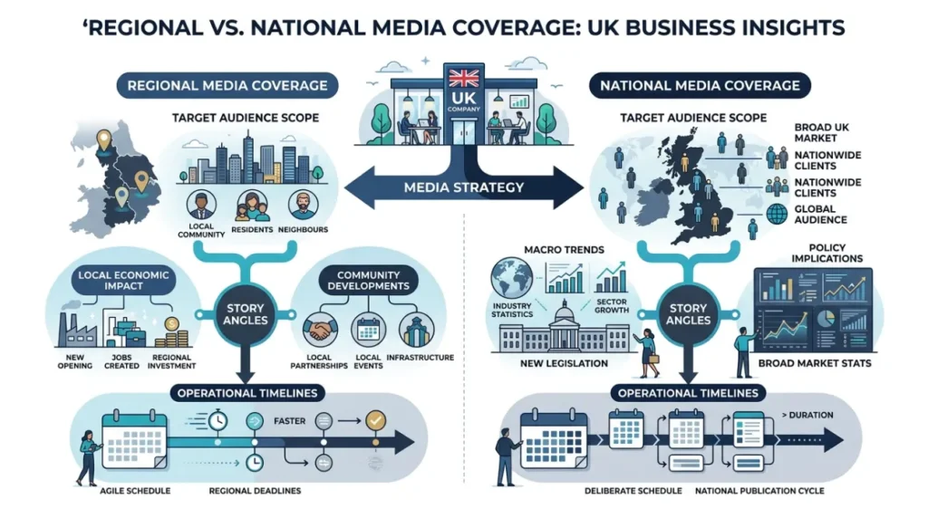 How Birmingham Research Reaches Regional and National Media in 2026 2 How Does Regional Media Coverage Differ From National Media Coverage